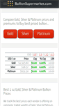 Mobile Screenshot of bullionsupermarket.com